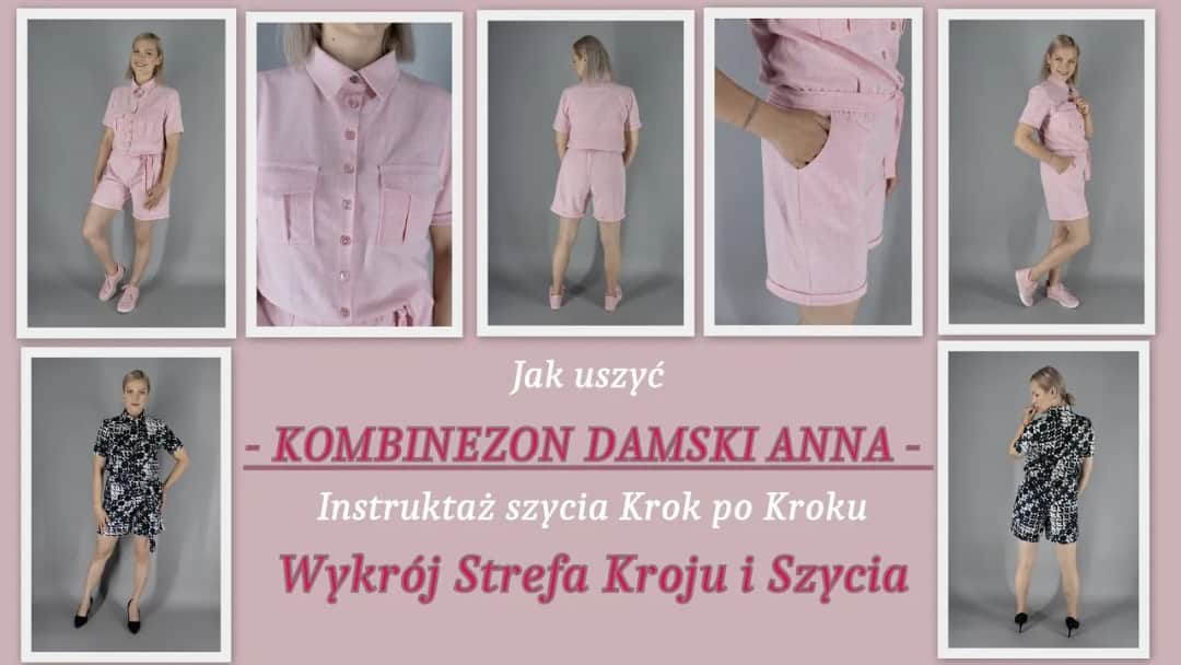 Jak uszyć kombinezon damski? Twój idealny fason krok po kroku.