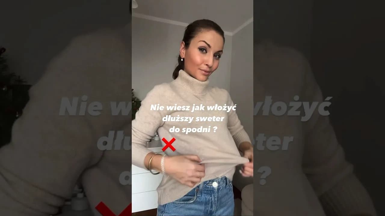 Wkładanie swetra w spodnie: Sekrety stylistek dla każdej figury
