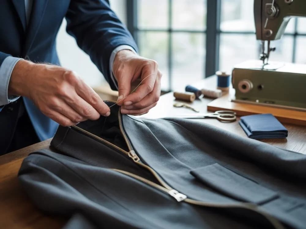 Wszycie zamka w kurtce: Cena (40-150 zł) i od czego zależy?