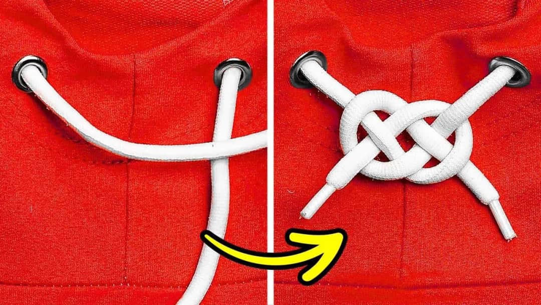 Jak wiązać sznurki w bluzie? Odmień styl w 1 minutę!