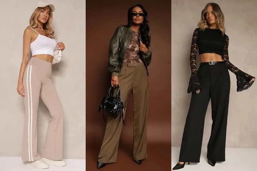 Szerokie spodnie z wysokim stanem: Jaka bluzka? Idealne proporcje!